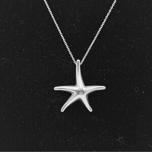 Tiffany & Co Elsa Peretti Starfish Pendant Necklace